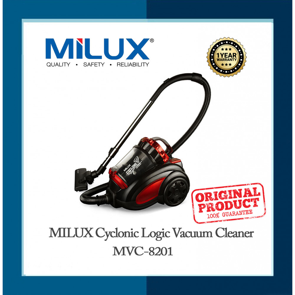 Milux Cyclone Logic Vacuum Cleaner MVC-8201 Milux Cyclone Logic Vacuum Cleaner MVC-8201