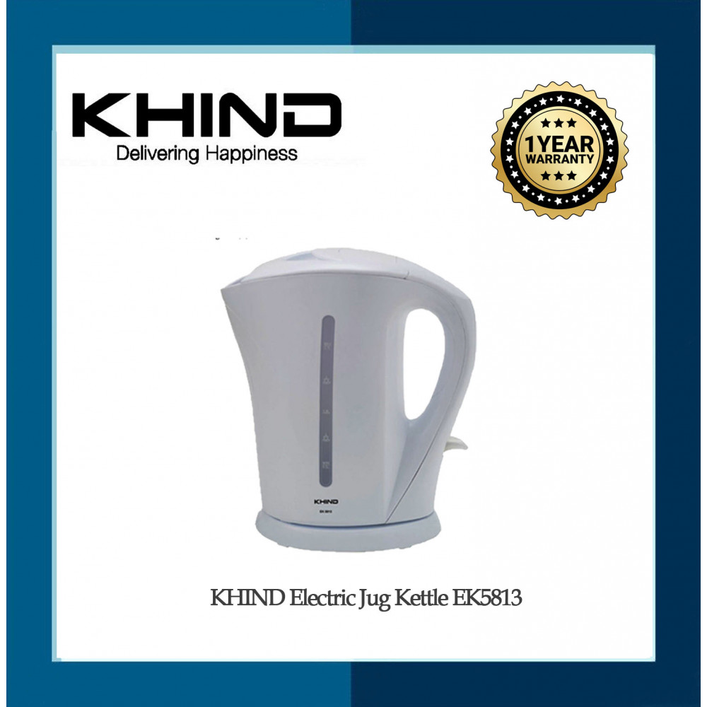 KHIND Electric Jug Kettle EK5813 KHIND Electric Jug Kettle EK5813