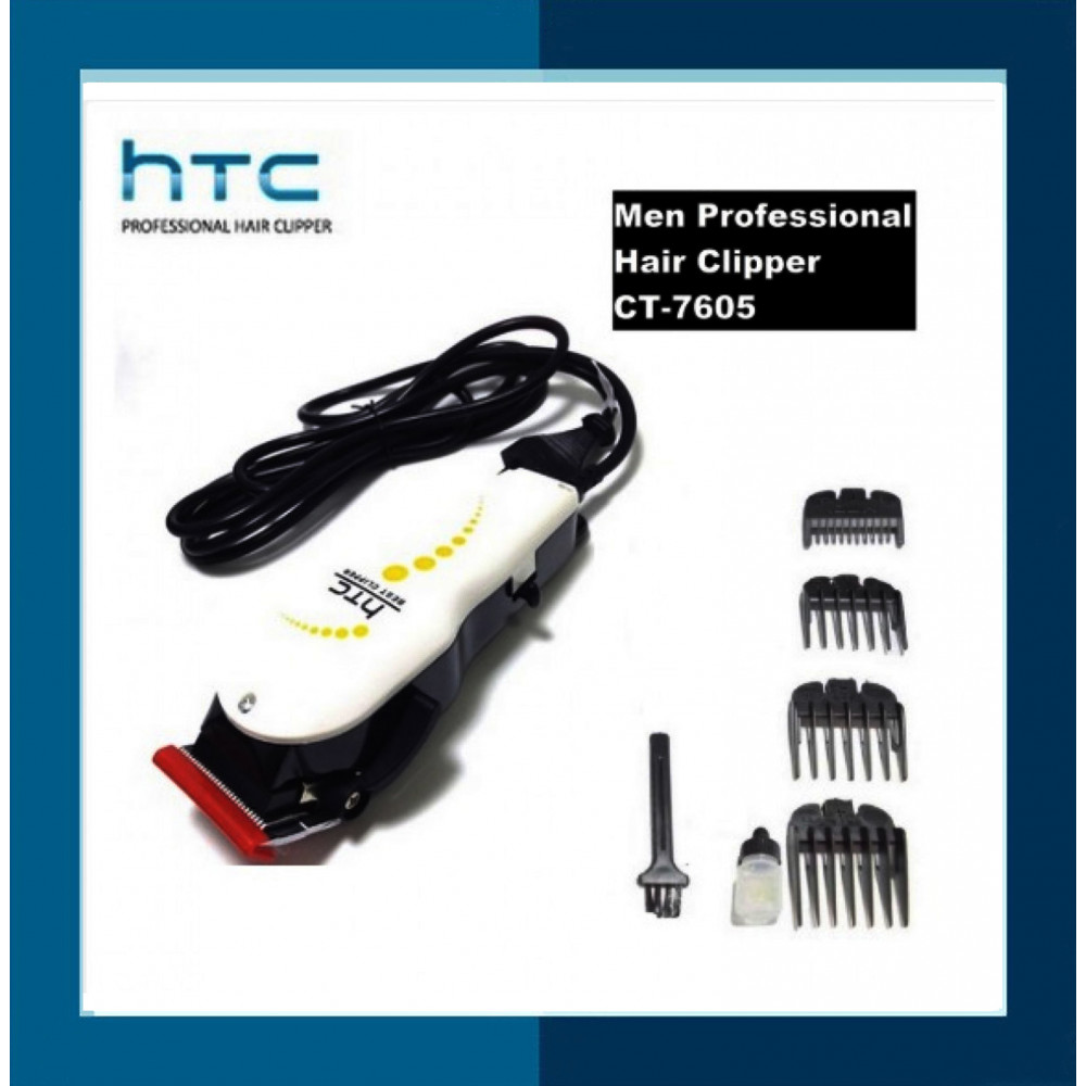 HTC Ac Professional Hair Clipper - CT-7605 HTC Ac Professional Hair Clipper - CT-7605