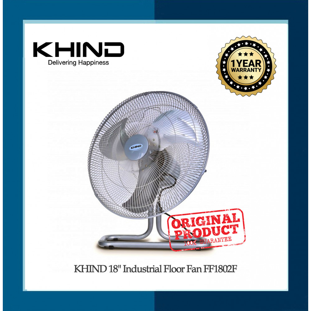 KHIND 18" Industrial Floor Fan FF1802F KHIND 18" Industrial Floor Fan FF1802F