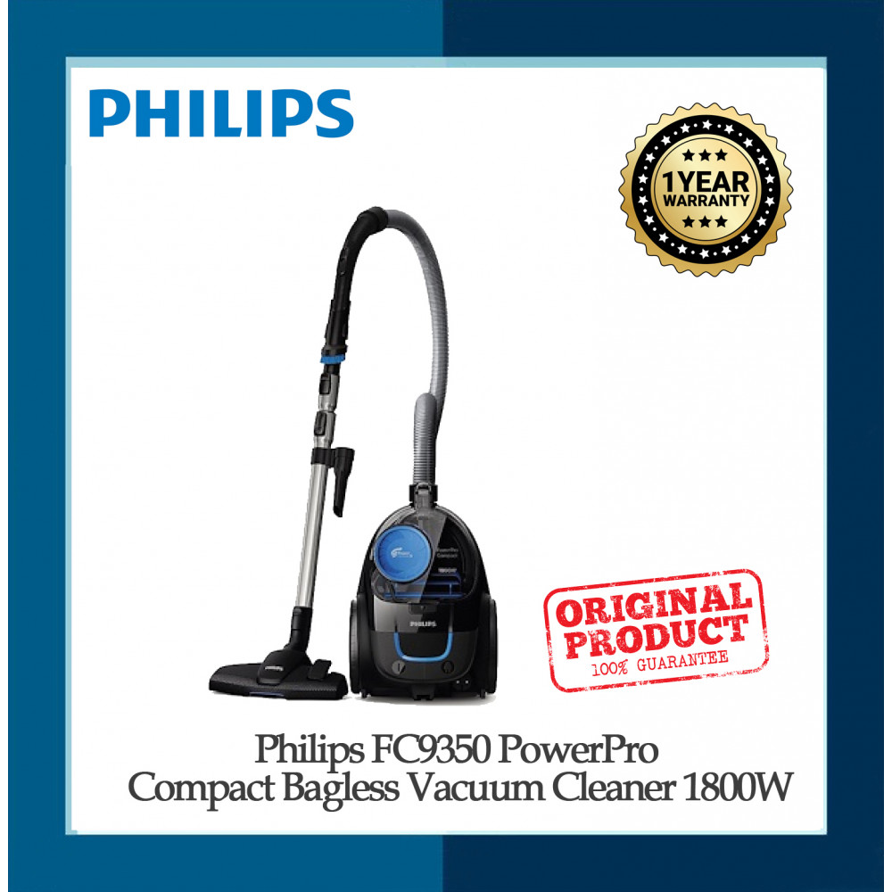 Philips FC9350 PowerPro Compact Bagless Vacuum Cleaner 1800W Philips FC9350 PowerPro Compact Bagless Vacuum Cleaner 1800W