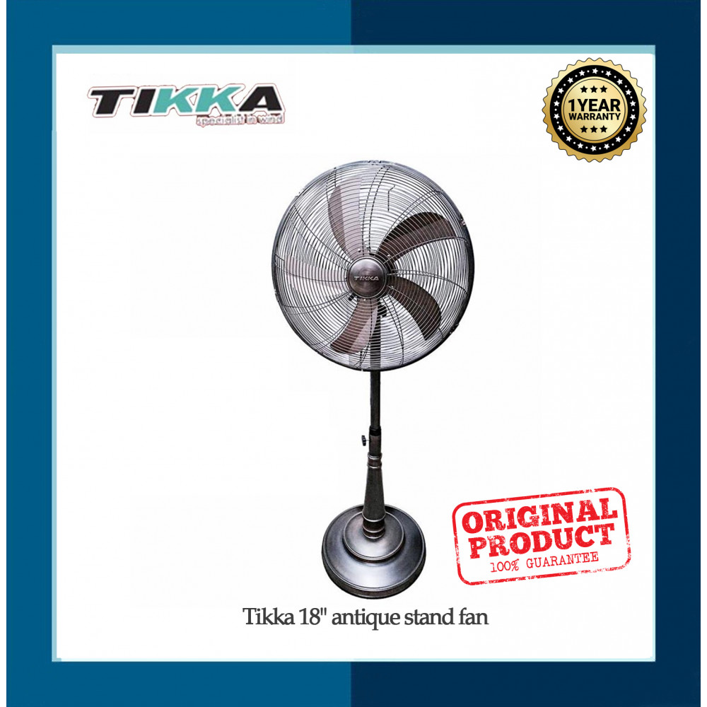 tikka 18" antique stand fan tikka 18" antique stand fan