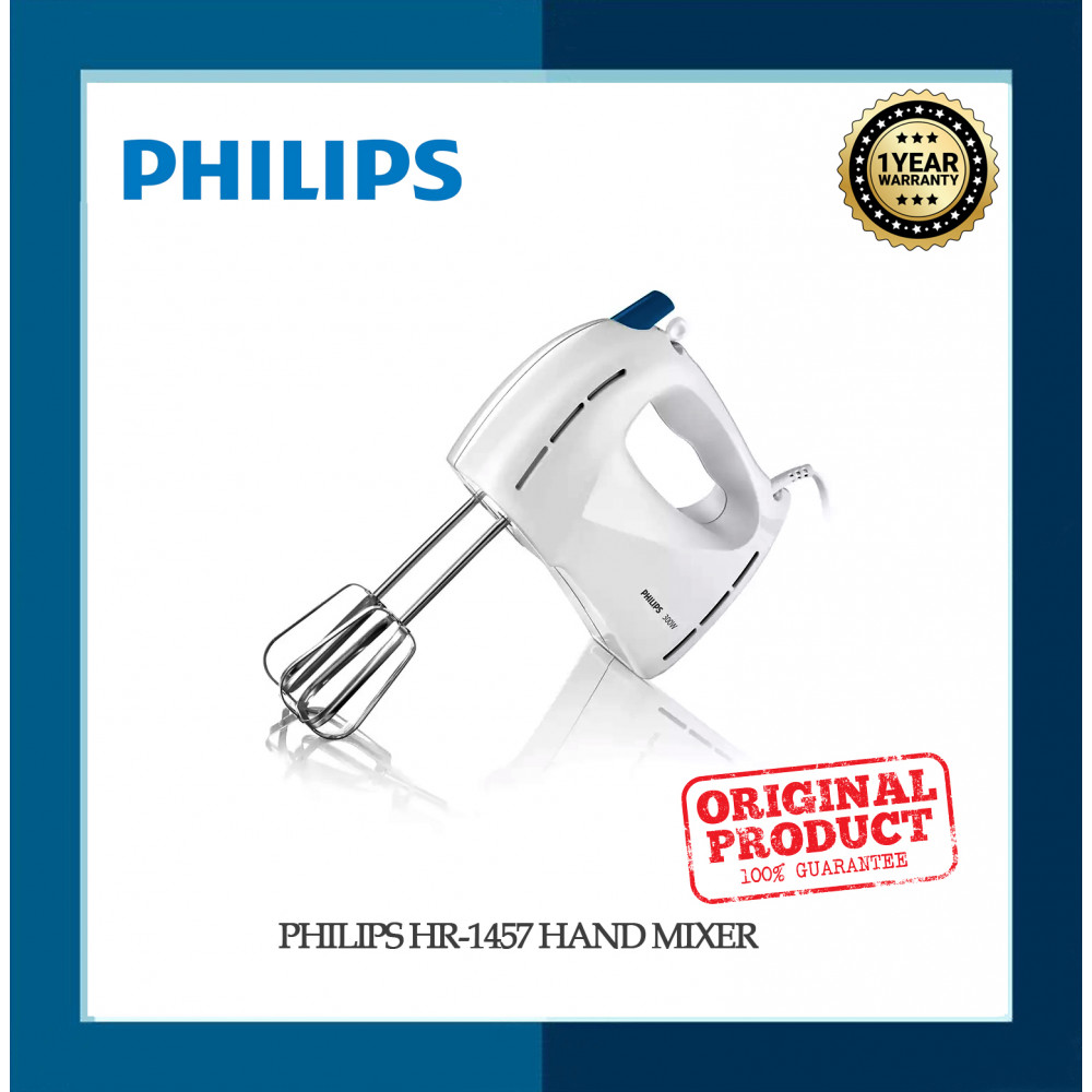 PHILIPS HR-1457 HAND MIXER PHILIPS HR-1457 HAND MIXER