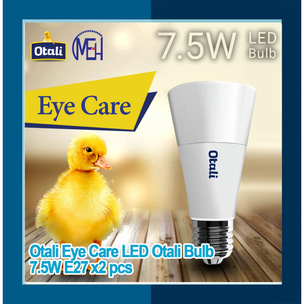 Otali Eye Care LED Otali Bulb 7.5W E27 x2 pcs Otali Eye Care LED Otali Bulb 7.5W E27 x2 pcs