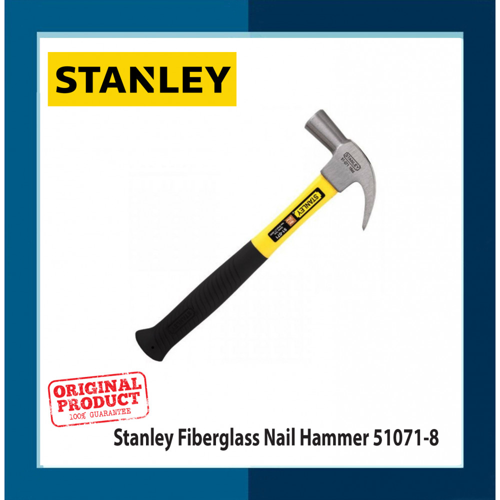 Stanley Fiberglass Nail Hammer 51071-8 Stanley Fiberglass Nail Hammer 51071-8