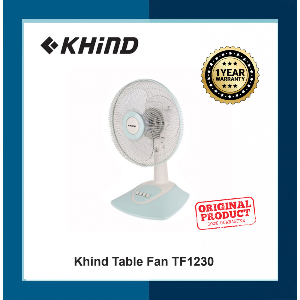 Khind 12" Table Fan TF1230 Khind 12" Table Fan TF1230