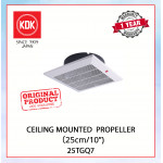 KDK CEILING MOUNTED VENTILATING FAN (25cm/10") 25TGQ7 #KIPAS EXHAUST SILING#CEILIGN EXHAUST FAN#天花板式抽风扇#抽风机