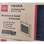 KDK WALL MOUNTED VENTILATING FAN-EZ FAN (10cm/4") 10EGKA EN緣#KIPAS TINGKAP#KIPAS DINDING#EXHAUST FAN#壁挂式排风扇#抽风机