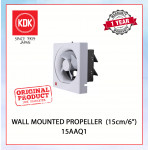 KDK WALL MOUNTED VENTILATING FAN (15cm/6") 15AAQ1 #KIPAS TINGKAP#KIPAS DINDING#EXHAUST FAN#壁挂式抽风扇#抽风机