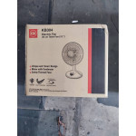 KDK TABLE FAN (30cm/12") SILVER BLUE/FLAME RED KB-304 (RANDOM CHOOSE COLOR) #KIPAS MEJA#桌面式风扇