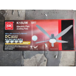 KDK CEILING FAN-NIKKO (150cm/60") ELEGANT GREY K15UW-QEY #LIGHTING FAN#KIPAS SILING#风扇