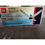 KDK CEILING FAN-SENSA 4 (140cm/56") ELEGANT GREY K14ZW #KIPAS SILING#风扇