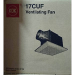 KDK CEILING MOUNTED VENTILATING FAN-STEEL TYPE 17CUF #KIPAS EXHAUST SILING#CEILING EXHAUST FAN#天花板式抽风扇#抽风机