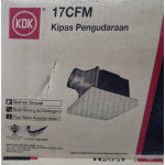 KDK CEILING MOUNTED VENTILATING FAN-STEEL TYPE 17CFM #KIPAS EXHAUST SILING#CEILING EXHAUST FAN#天花板式抽风扇#抽风机