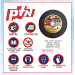 PTN CUTTING DISC-GOLD LINE (4"X1.2MM) EN12413 (1BOX - 50PCS) #CUTTING WHEEL#METAL& STAINLESS STEEL CUT OFF DISC