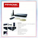 PENSONIC DVD PLAYER WITH REMOTE CONTROL (BLACK) PDVD-8204 #PEMAIN DVD#HOME LIVING DVD#DVD播放机