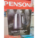 PENSONIC STAINLESS STEEL JUG KETTLE (BLACK SILVER) 1.7L PAB-1707CS #CEREK AIR#电热水壶