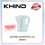 KHIND ELECTRIC JUG KETTLE (1.7L) WHITE EK5813 #TERMOS ELEKTRIK#电热水器