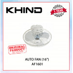 KHIND AUTO FAN (16") WHITE AF1601 #KIPAS DINDING#KIPAS SILING#CEILING FAN#WALL FAN#风扇