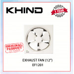 KHIND EXHAUST FAN (12") WHITE EF1201 #KIPAS PENGUDARAAN#抽风机