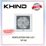 KHIND VENTILATION FAN (10") WHITE VF100 #EXHAUST FAN#KIPAS EKZOS SILING#壁挂式排风扇#抽风机