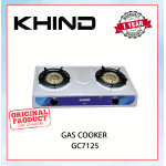 KHIND GAS COOKER (STAINLESS STEEL) GC7125 #DAPUR GAS#煤气炉