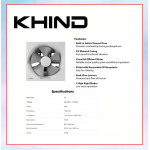 KHIND EXHAUST FAN (10") OFF WHITE EF1001 #KIPAS PENGUDARAAN#抽风机