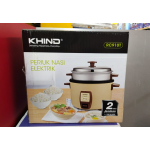 KHIND 9 SERIES ELECTRIC RICE COOKER (1L) CREAM MAGNOLIA/LIGHT PINK RC910T (RANDOM CHOOSE COLOR) #PEMASAK NASI#饭锅