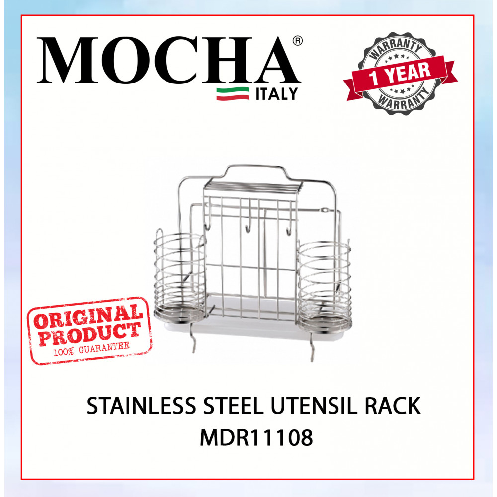 MOCHA MULTI-PURPOSE RACK - 2 TIER MDR11108 #KUTLERI PENGANJUR PEMEGANG#多功能餐具架 MOCHA MULTI-PURPOSE RACK - 2 TIER MDR11108 #KUTLERI PENGANJUR PEMEGANG#多功能餐具架