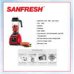 SANFRESH COMMERCIAL BLENDER (RED) JCW-898 #PENGISAR#搅拌机