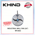KHIND INDUSTRIAL WALL FAN (26") WF2602 #KIPAS BESI#风扇