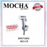 MOCHA BIDET SPRAY (ABS) M55-CR #KEPALA PAIP Air TANGAN TEKANAN KUAT#压手持水龙头