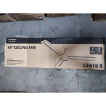 KHIND CEILING FAN (60") BLACK CF618B (1BOX-3PCS) #KIPAS SILING#风扇