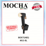 MOCHA BIDET (ABS) M55-BL #KEPALA PAIP Air TANGAN TEKANAN KUAT#压手持水龙头