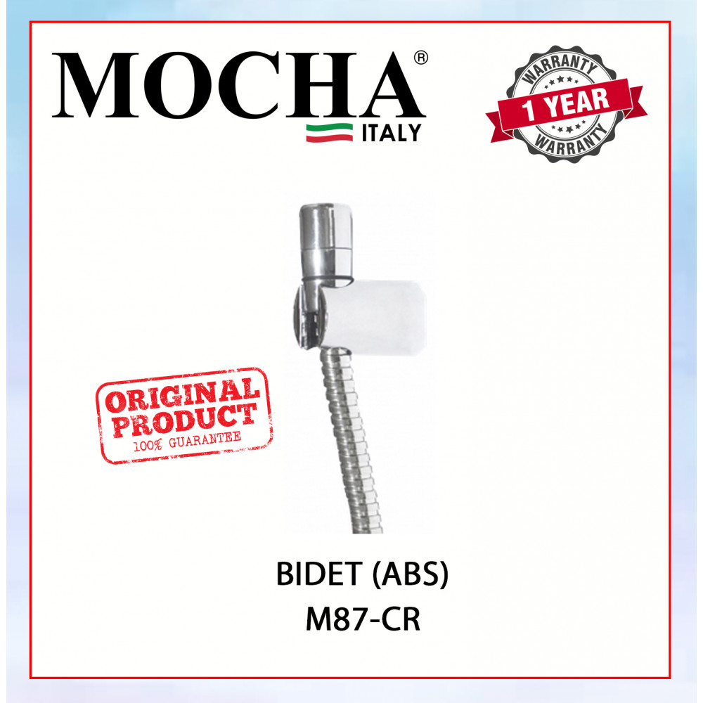 MOCHA BIDET (ABS) M87-CR #WASHROOM TOILET WASHING CLEANING ACCESSORIES#PAIP AIR KEPALA#水龙头