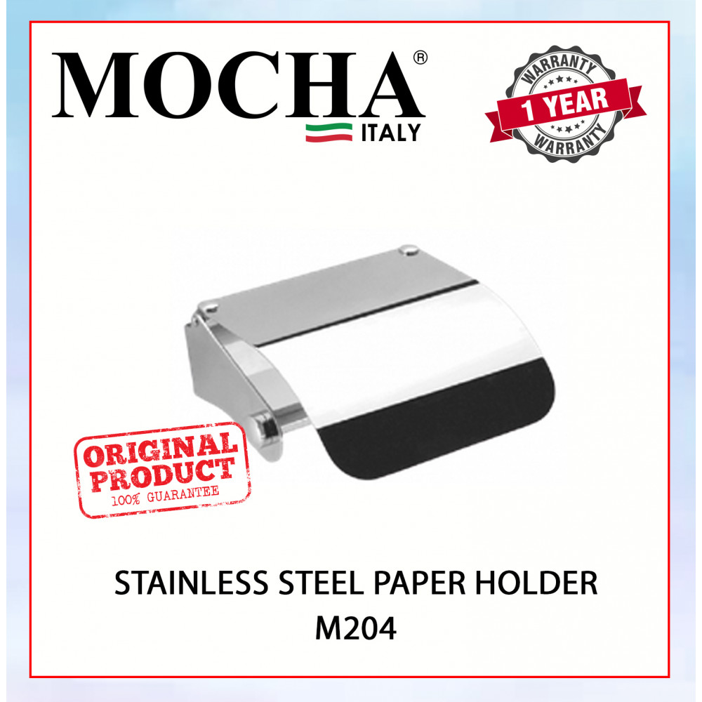 MOCHA STAINLESS STEEL PAPER HOLDER M204 #PEMEGANG KERTAS TANDAS#卫生纸架 MOCHA STAINLESS STEEL PAPER HOLDER M204 #PEMEGANG KERTAS TANDAS#卫生纸架