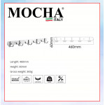 MOCHA STAINLESS STEEL HOOK BAR  M601-5 #BATANG CANGKUK#勾杆