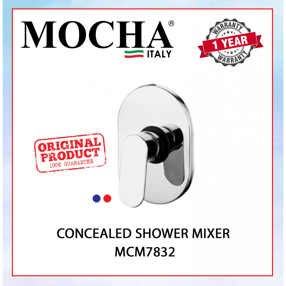 MOCHA CONCEALED SHOWER MIXER MCM7832 #PANCURAN MANDIAN PANAS DAN SEJUK#墙式单把拉沐浴混合阀暗装沐浴龙头