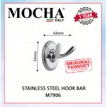 MOCHA STAINLESS STEEL HOOK BAR M7906 #BATANG CANGKUK#勾杆