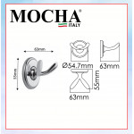 MOCHA STAINLESS STEEL HOOK BAR M7906 #BATANG CANGKUK#勾杆