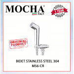 MOCHA BIDET STAINLESS STEEL 304 M56-CR #WASHROOM TOILET WASHING CLEANING ACCESSORIES#PAIP AIR KEPALA#水龙头