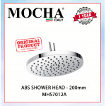 MOCHA ABS SHOWER HEAD - 200mm MHS7012A #KEPALA PANCURAN#花洒