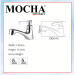 MOCHA BASIN TAP M2107 #PAIP BESEN SESUAI UNTUK KAUNTER#水龙头