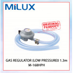 MILUX GAS REGULATOR (LOW PRESSURE0) 1.3m M-168HPH #GAS PAIP KEPALA#低压气体调节器
