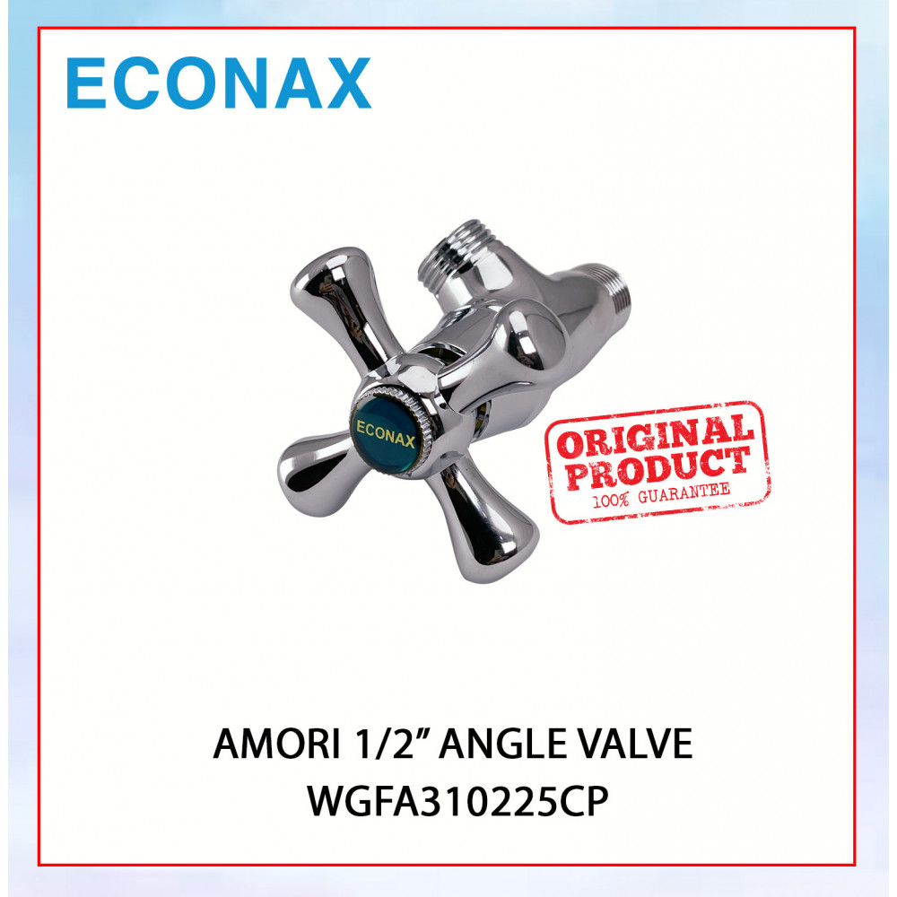 ECONAX AMORI 1/2” ANGLE VALVE  WGFA310225CP #角阀