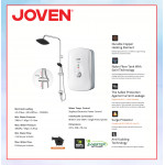 JOVEN SERIES INSTANT WATER HEATER  INVERTER DC PUMP TECHNOLOGY 8" SL30iP #PANCURAN HUJAN#花洒