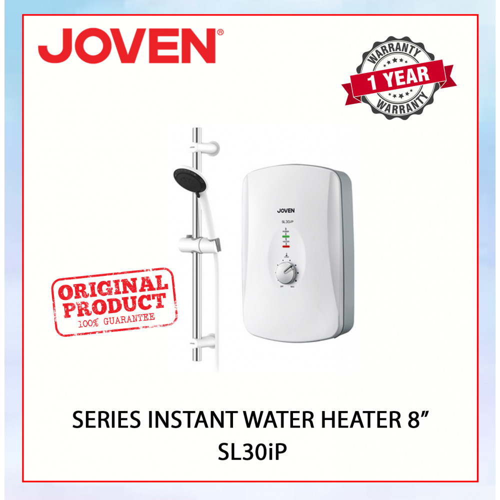 JOVEN SERIES INSTANT WATER HEATER  INVERTER DC PUMP TECHNOLOGY 8" SL30iP #PANCURAN HUJAN#花洒