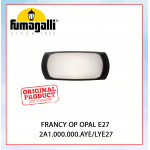 Fumagalli Francy OP Black/Grey Opal E27#Wall Light#Wall Lamp#Lampu Dinding