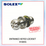 SOLEX ENTRANCE KEYED LOCKSET 9100SS #KUNCI PINTU#圆柱形门把手