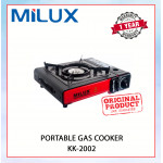 MILUX PORTABLE GAS COOKER KK-2002 #PERIUK GAS MUDAH ALIH#便携式燃气灶